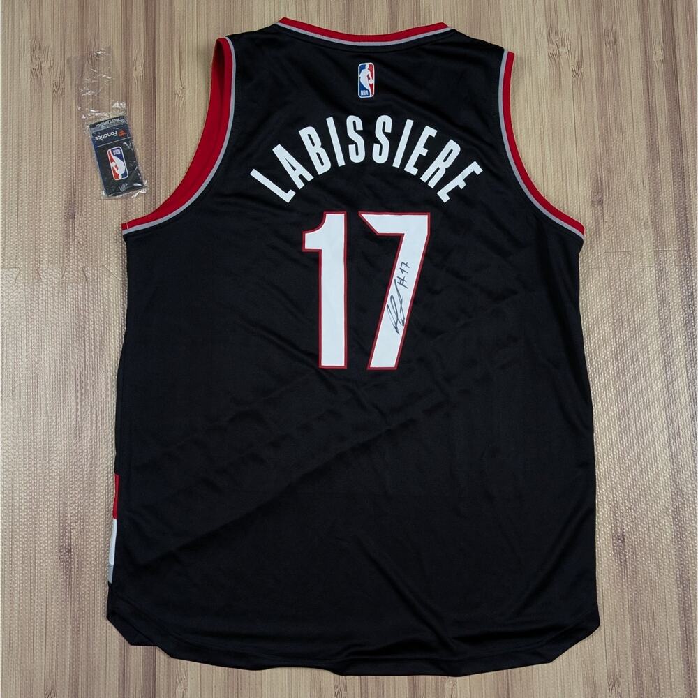 Skal Labissière Signed Portland Trailblazer's Jersey No COA New W/tags Fanactics